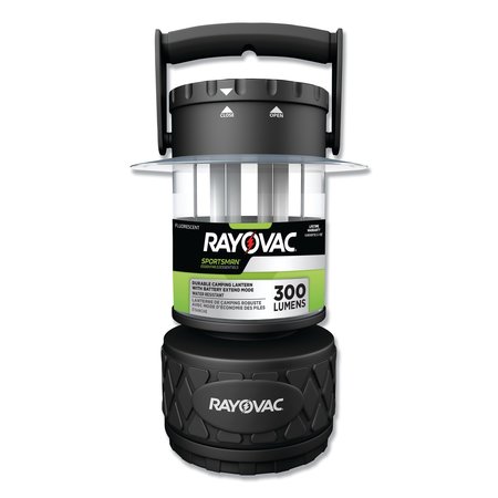 Rayovac Sportsman Fluorescent Lantern, 8 D Batteries (Sold Separately), Black SPLN8D-TA